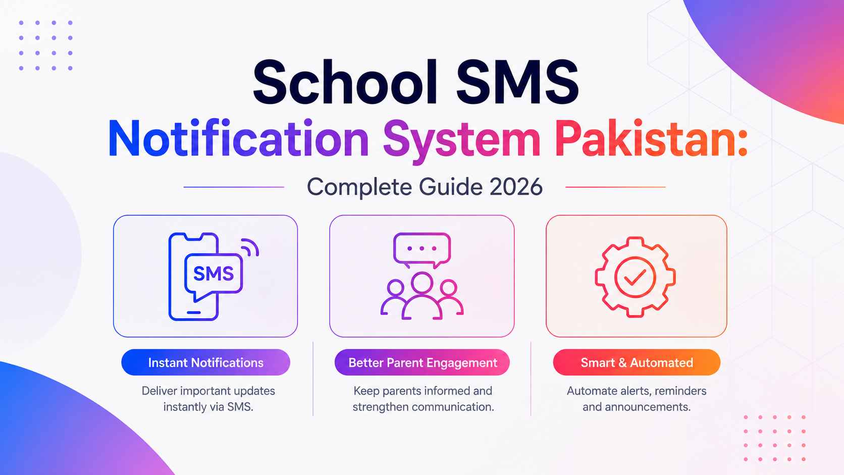 school SMS notification - KiddieCove - KiddieCove school SMS notification