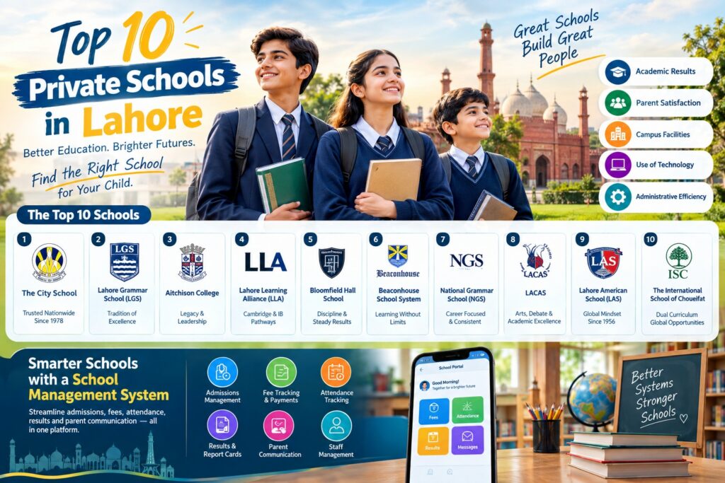 Top 10 Private Schools in Lahore - KiddieCove - KiddieCove Top 10 Private Schools in Lahore